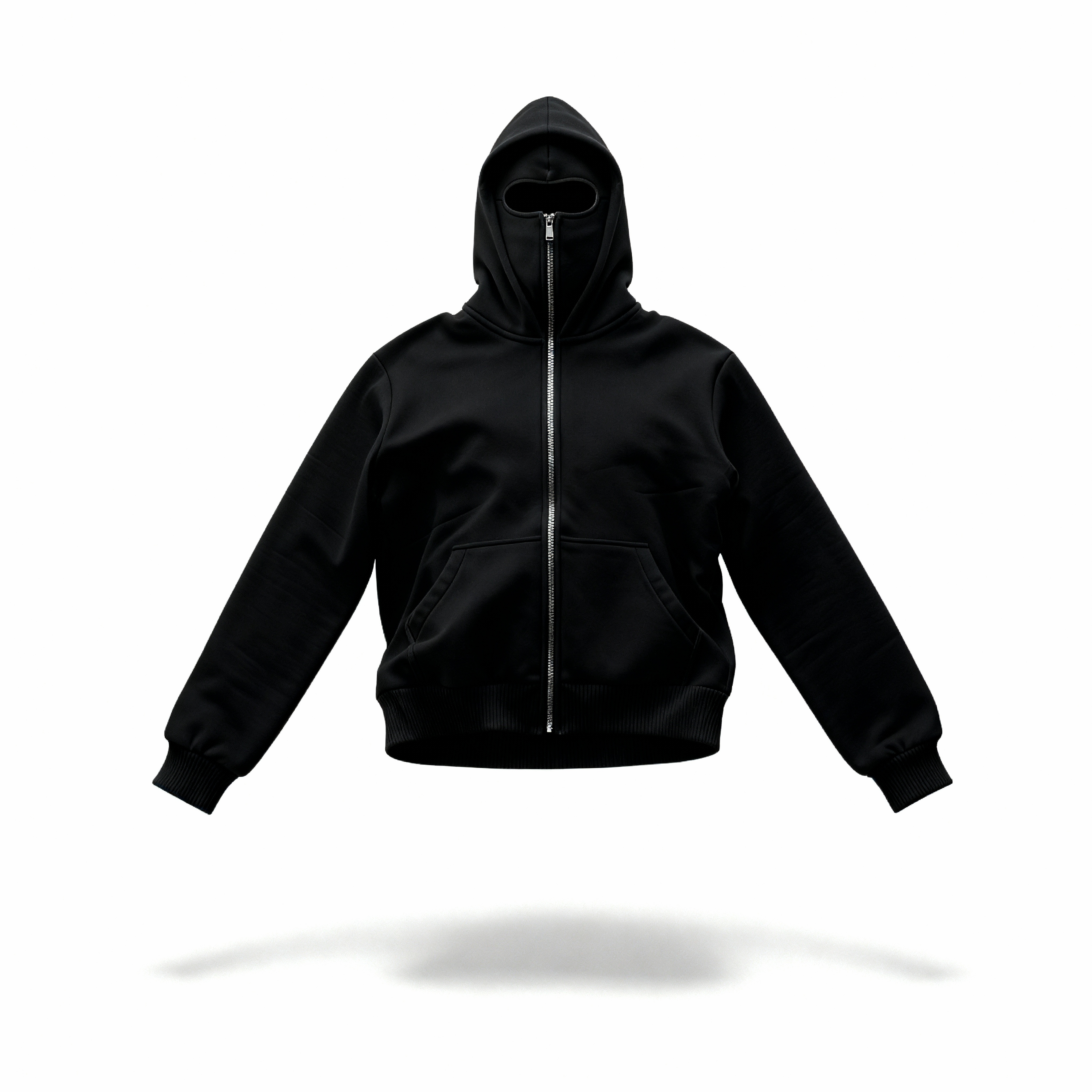 Urbx Apex Oversize Hoodie: Soft-Touch, Windproof, Ninja Mask Hood, YKK Zipper