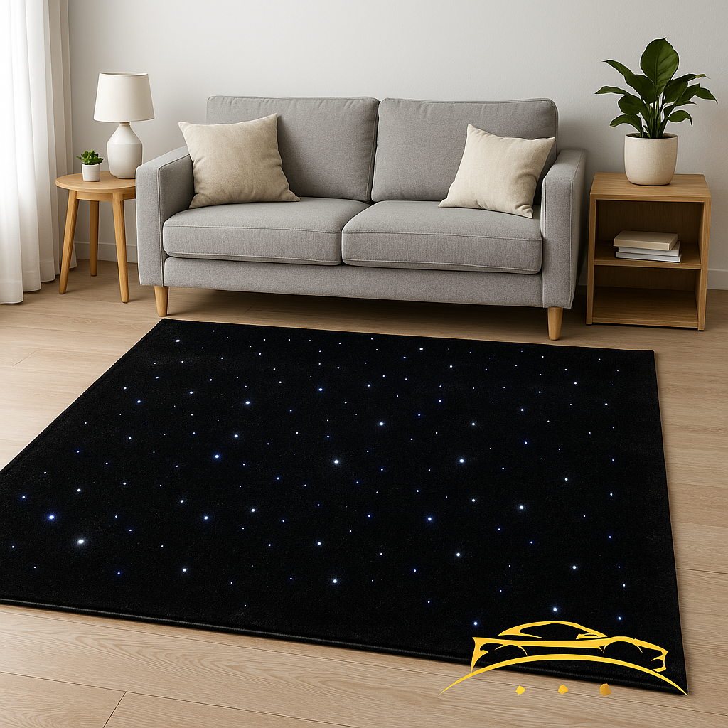Starlight House Modern Abstract Geometric Area Rugs – Durable Floor Decor