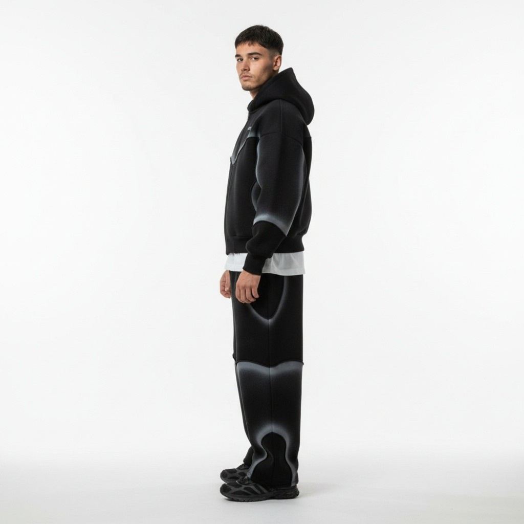 Urbx Eclipse All-Season Knit Tracksuit: Comfortable, Durable, Stylish Daily Wear Set