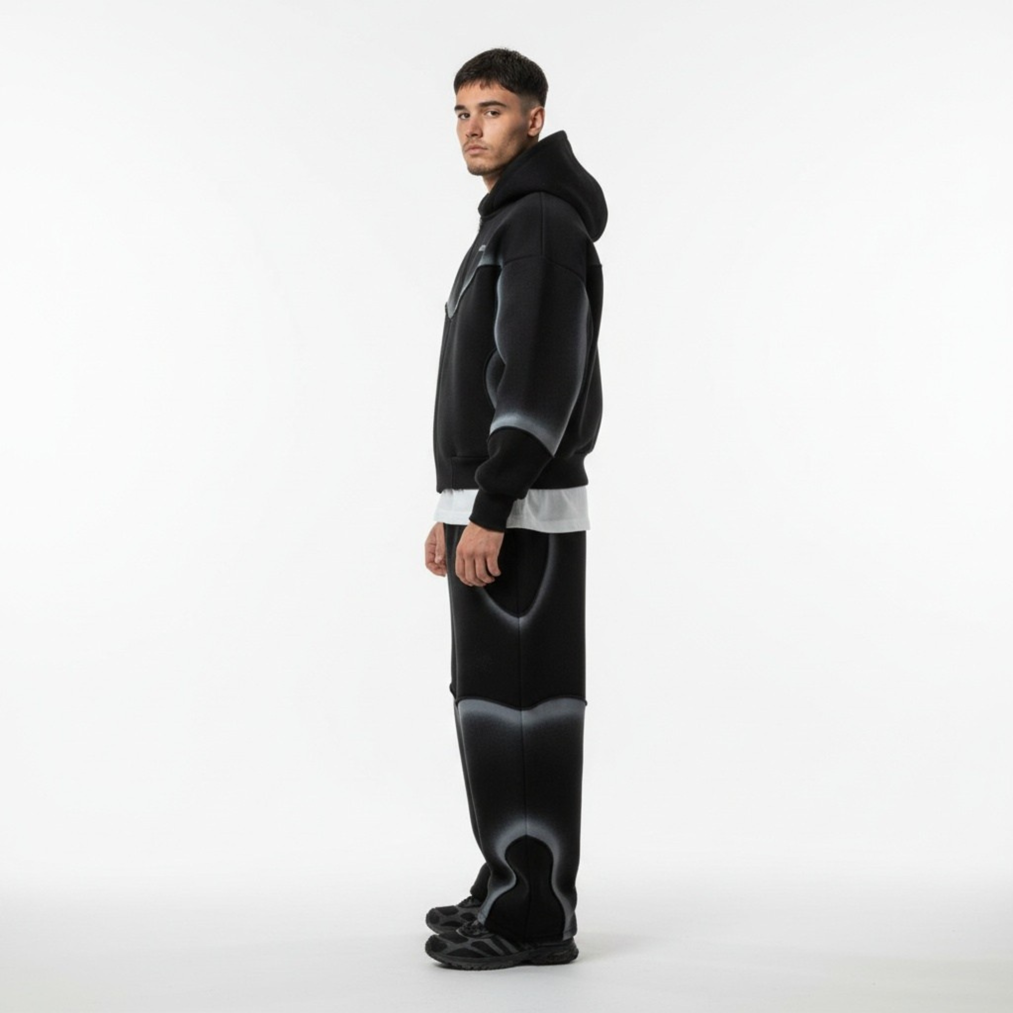 Urbx Eclipse All-Season Knit Tracksuit: Comfortable, Durable, Stylish Daily Wear Set