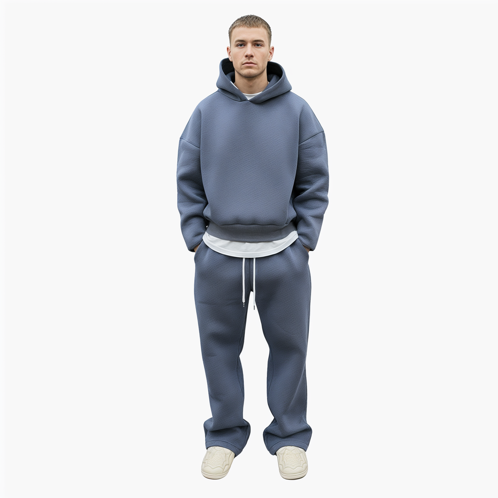 Ultimate Comfort Oversize Cotton Tracksuit Set: URBX Urban Core Hoodie & Pants