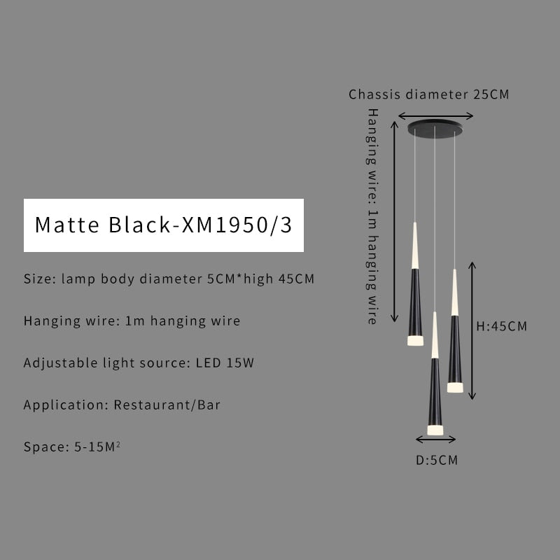 Stair Hallway Led Nordic Chandelier on Sale