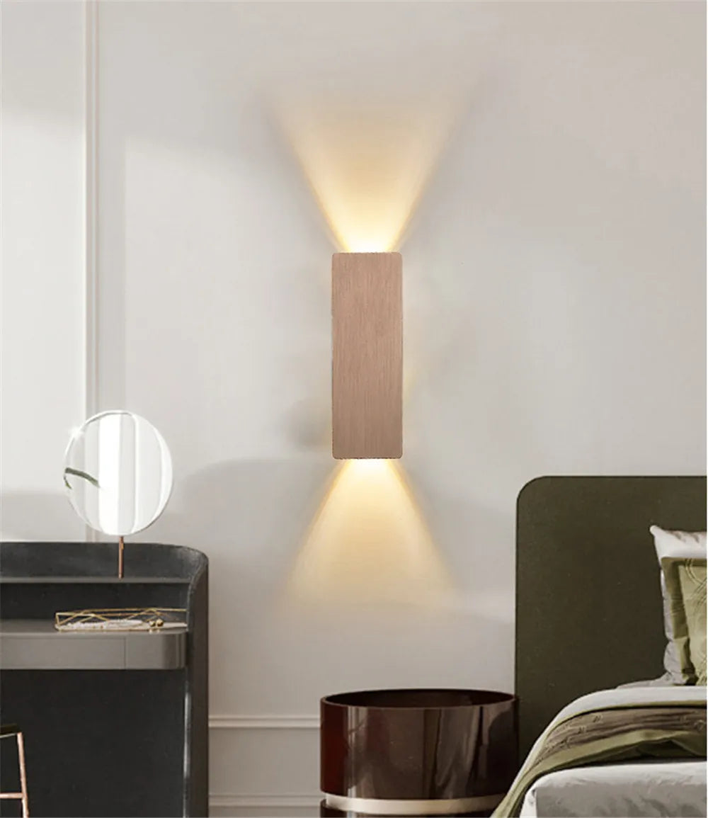 Modern Aluminum LED Indoor Wall Lamp