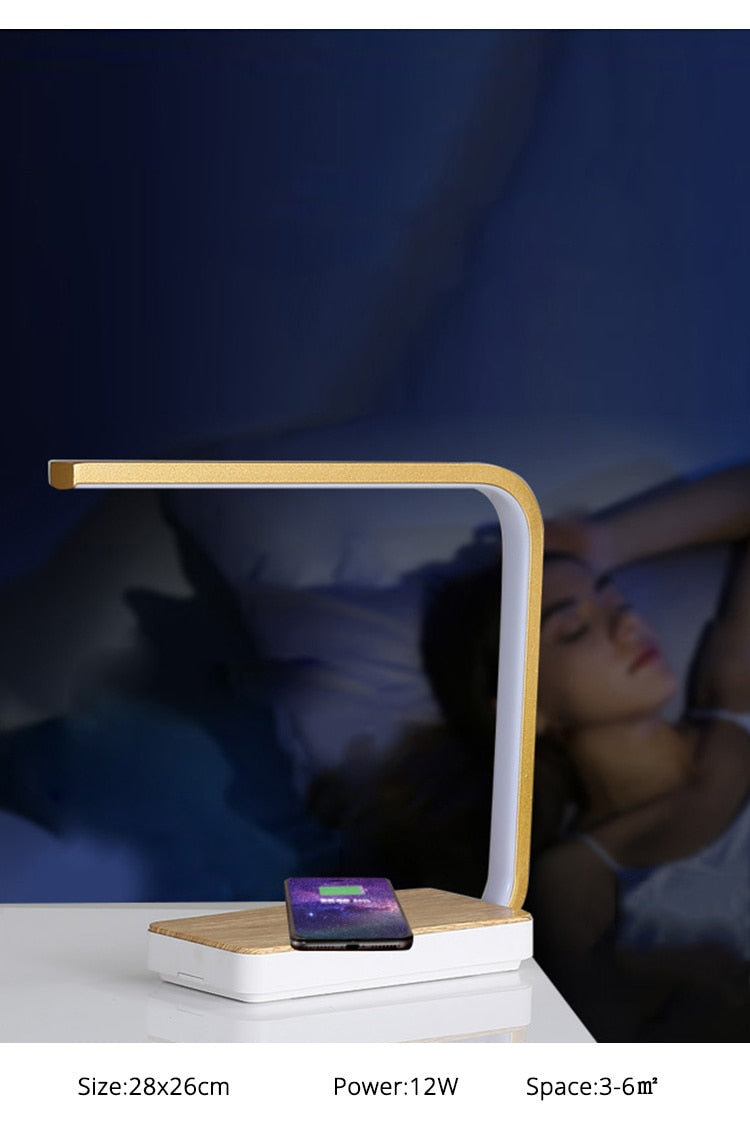 Wireless Charging Table Lamps For Bedroom