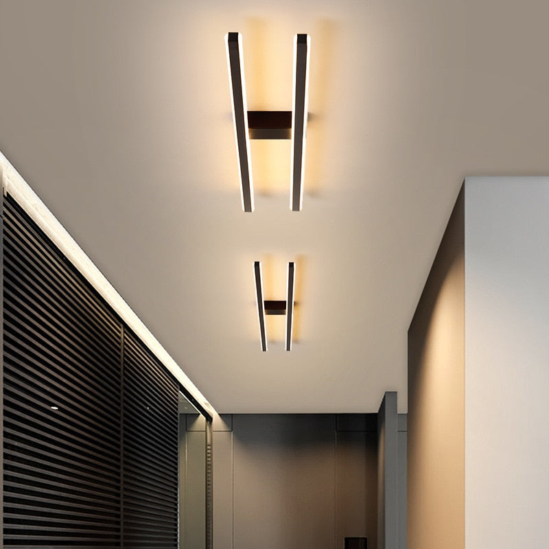 Hallway Corridor Staircase Nordic Lamp Long LED Ceiling Lights