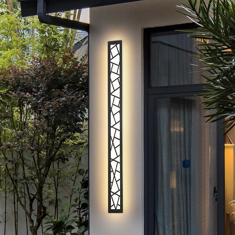 Waterproof Outdoor Aluminum Wall Tall LED Lamp IP65