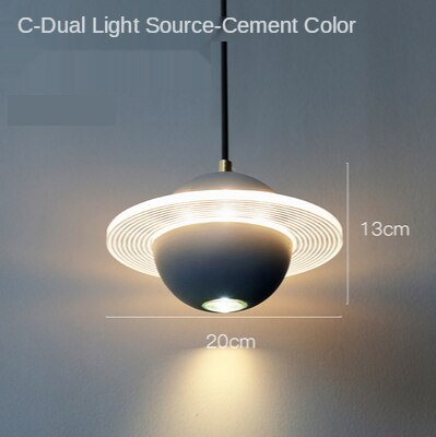 Saturn Planet Chandelier