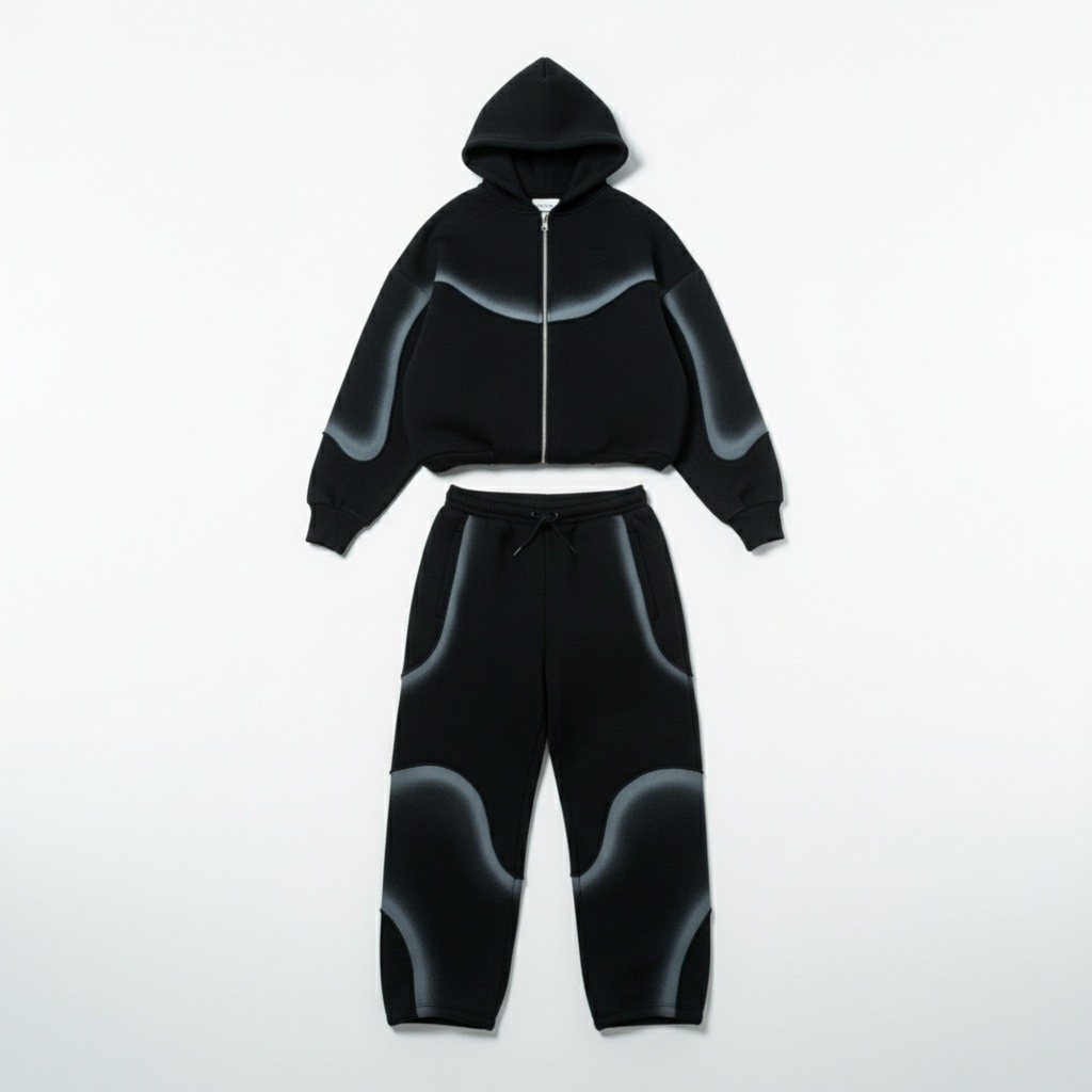 Urbx Eclipse All-Season Knit Tracksuit: Comfortable, Durable, Stylish Daily Wear Set