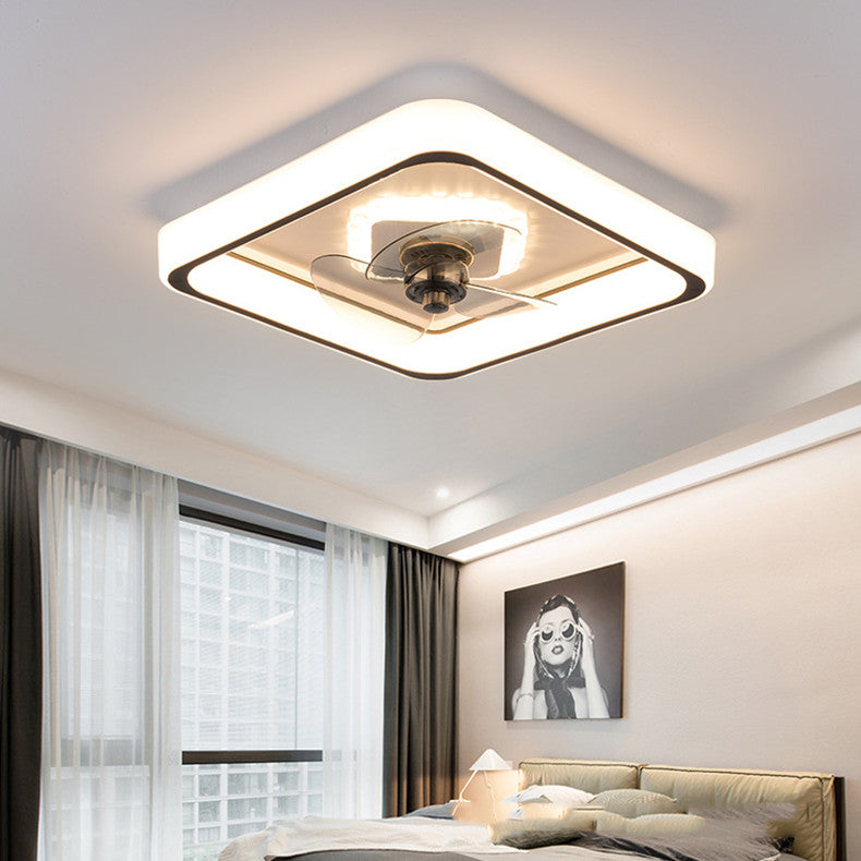 Invisible Ceiling Fan Led Light With Remote Control