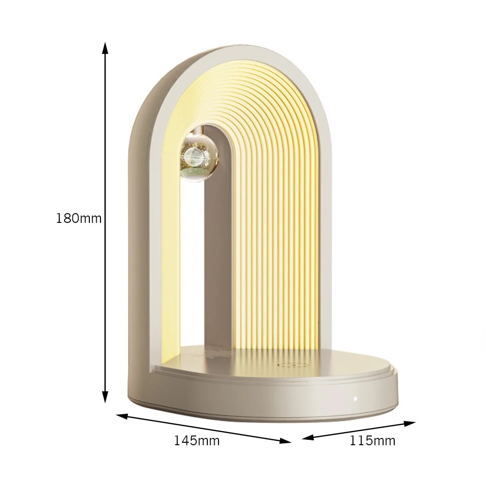 Atmosphere Desk Lamp With Wireless Charger & Bluetooth Speaker