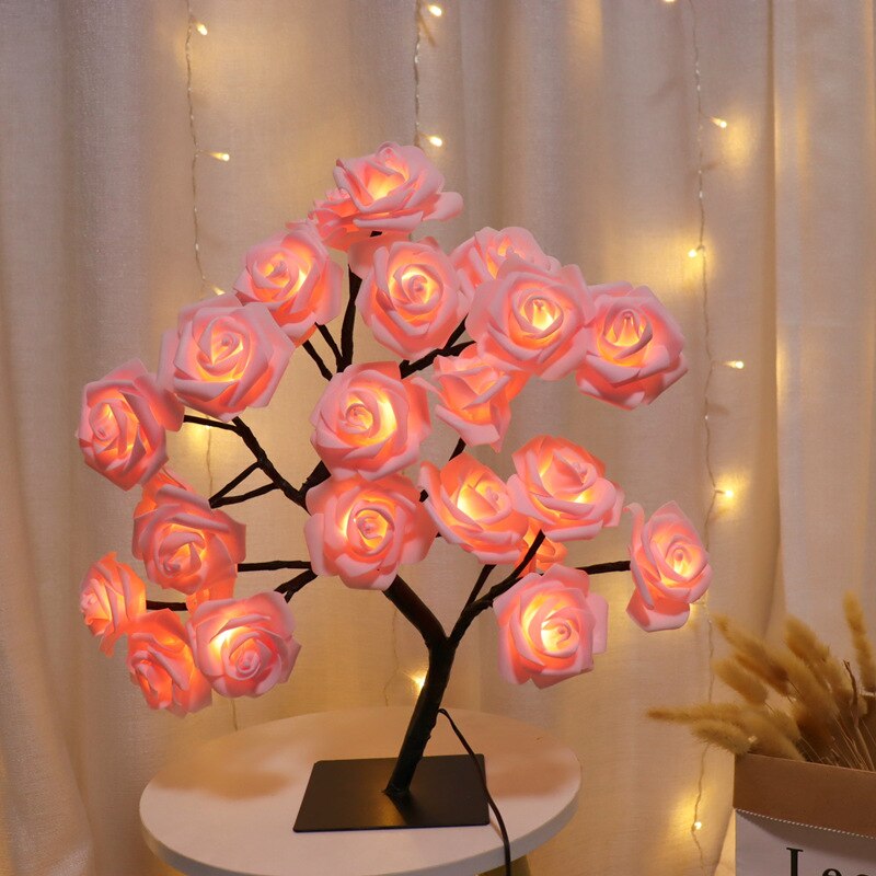 Art Decor LED Rose Tree Light Lamp