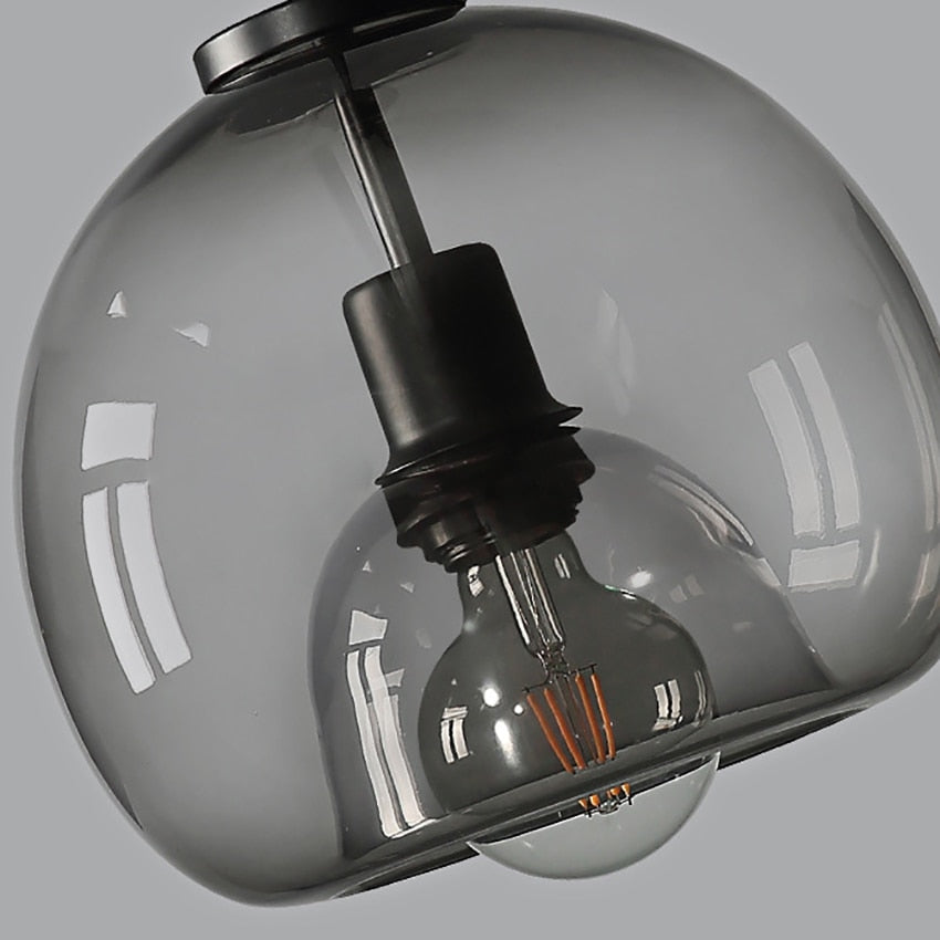 Glass Led Ceiling Chandelier