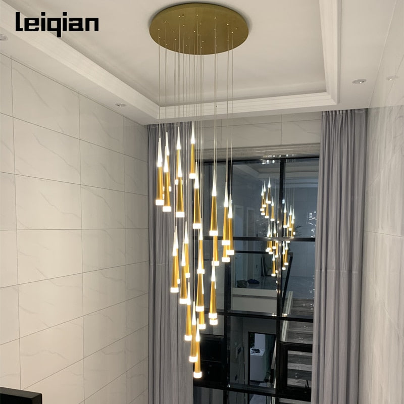 Stair Hallway Led Nordic Chandelier on Sale