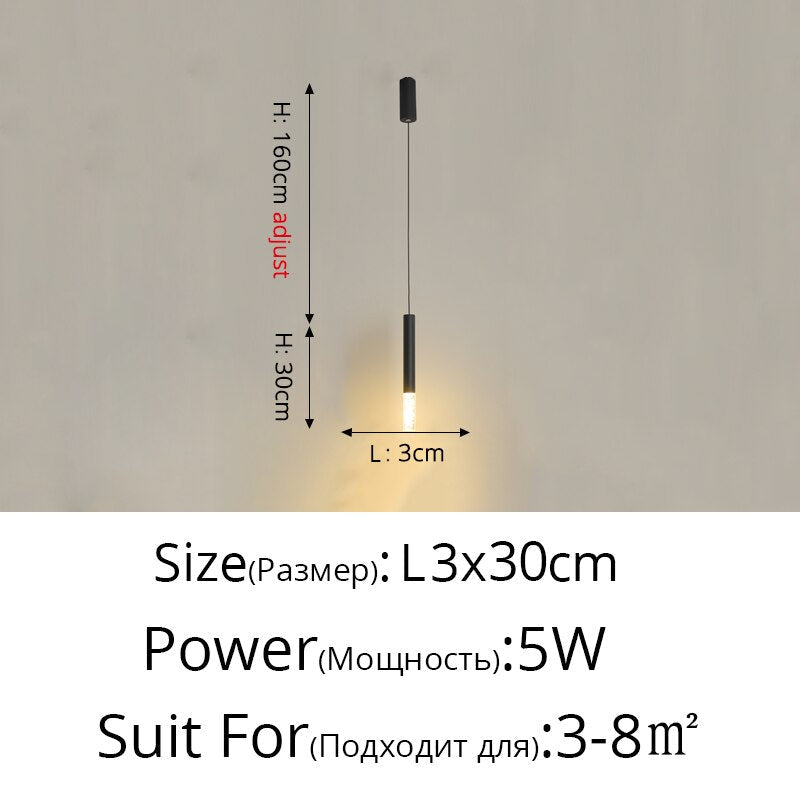 Nordic Minimalist Decoration Led Chandelier