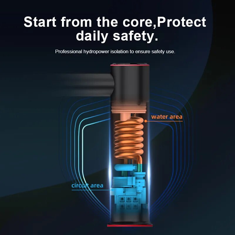 Electric Instant Heater Faucet Stainless Steel