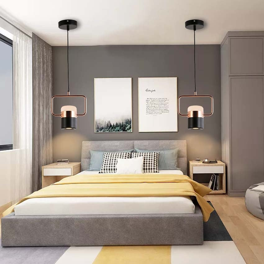 Galla - Modern Minimalist Framed Pendant Light