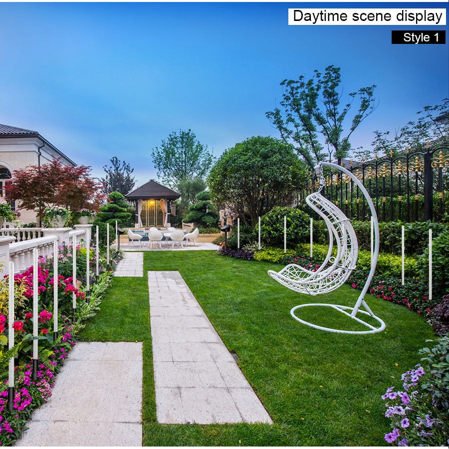 Solar Power Tube Lights Garden