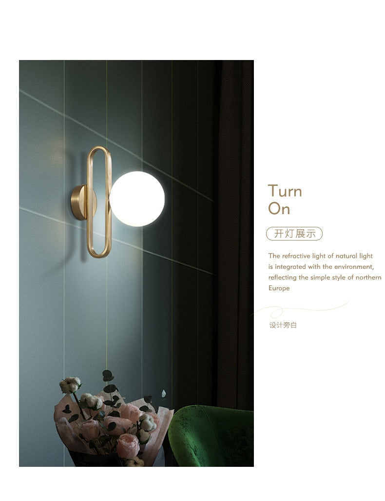 Amara - Modern Nordic Wall Lamp