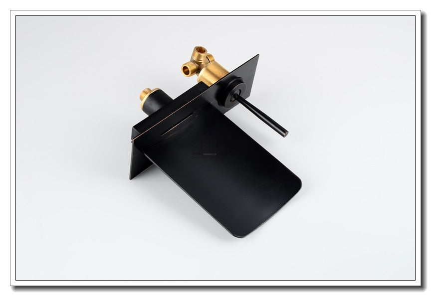 Wall Bathroom Sink Faucet LED