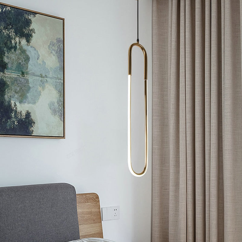 Oberon - Long Hanging U Light