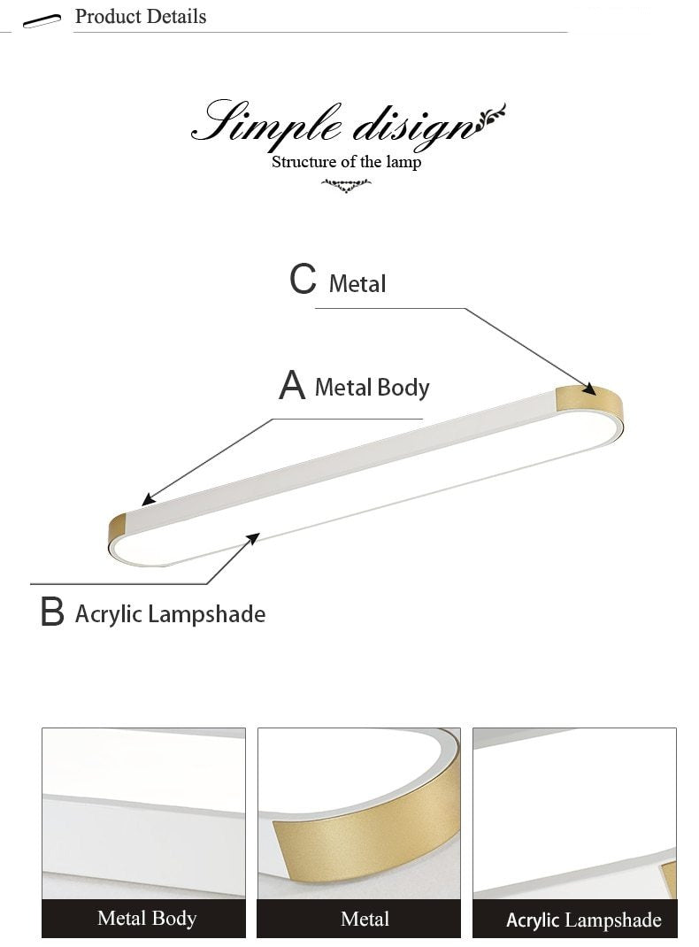 Bellarose - LED Ceiling Light