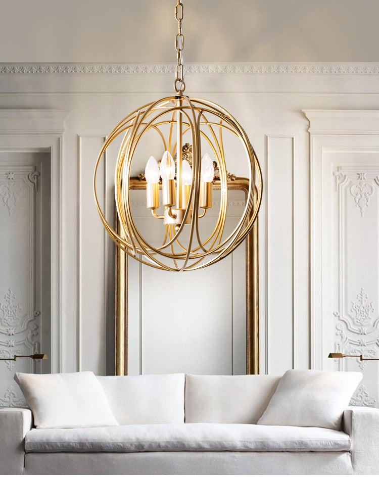 Arbor - Modern Hanging Cage Lamp