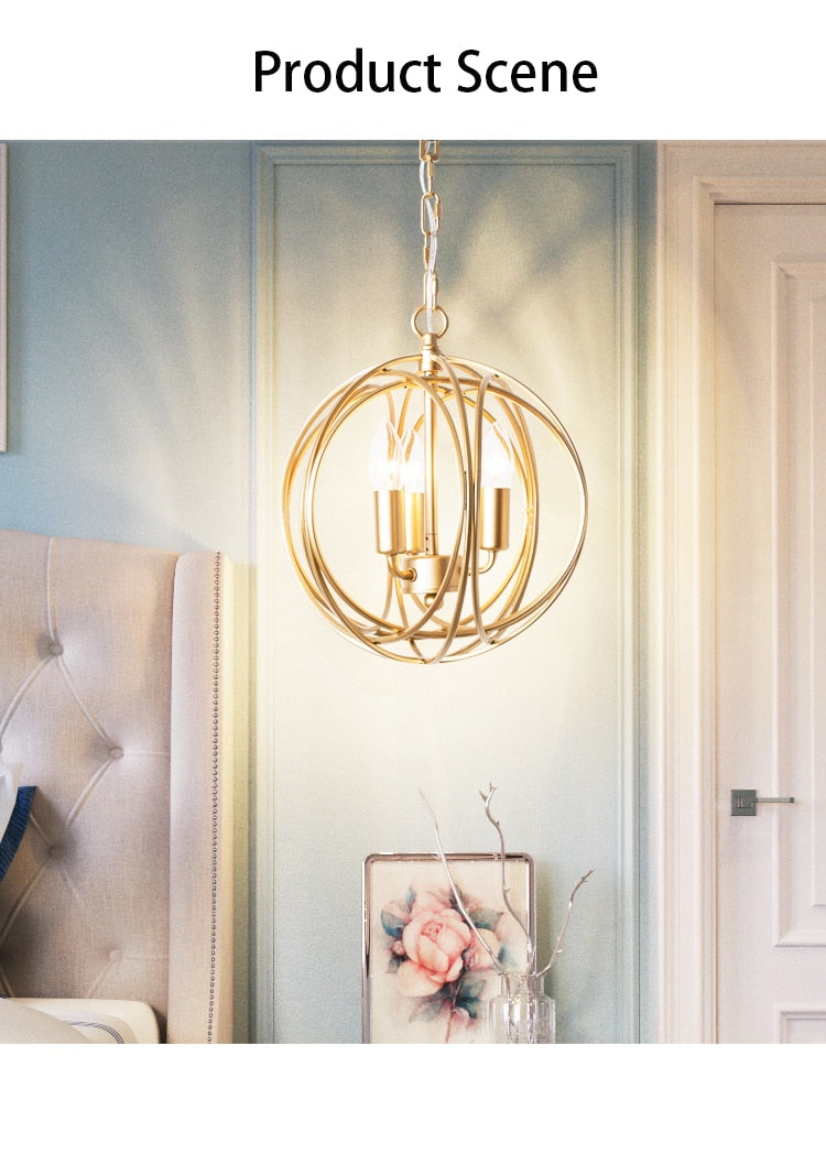 Arbor - Modern Hanging Cage Lamp