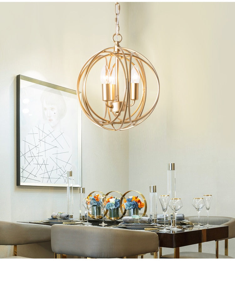 Arbor - Modern Hanging Cage Lamp