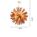 Burst - Wooden Pendant Light