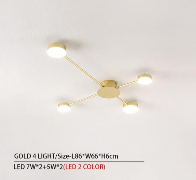 Drexel - Irregular Spoke Round Ceiling Light