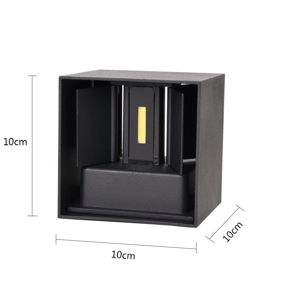 LED Waterproof Wall Lamps 12W