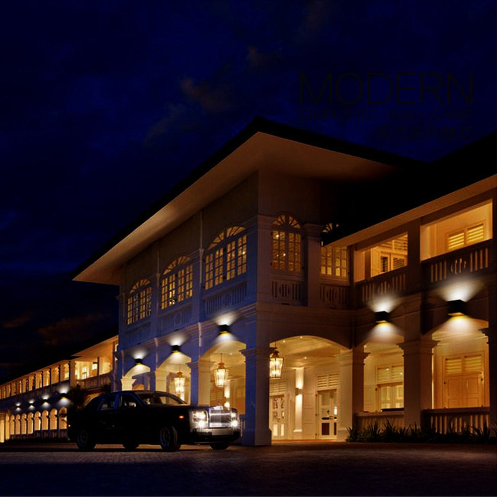 LED Waterproof Wall Lamps 12W