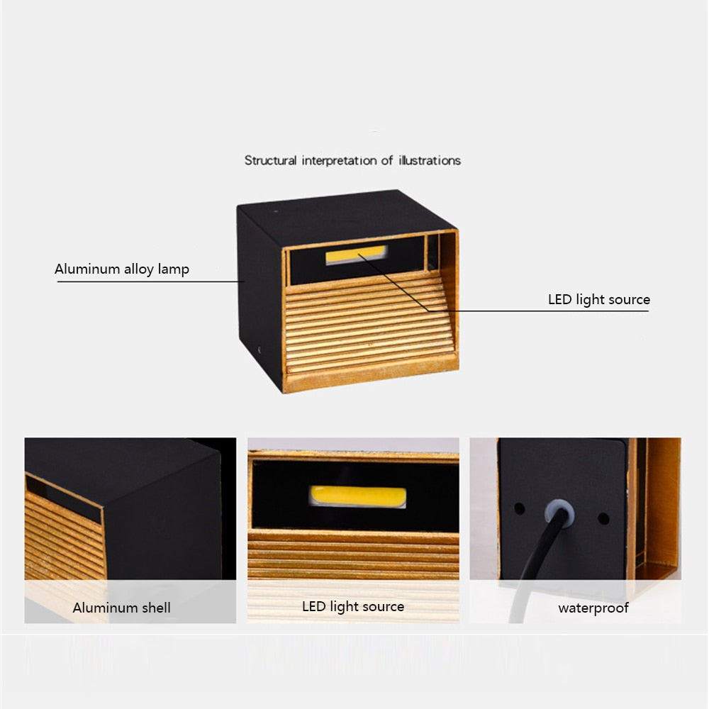 LED Waterproof Wall Lamps 12W