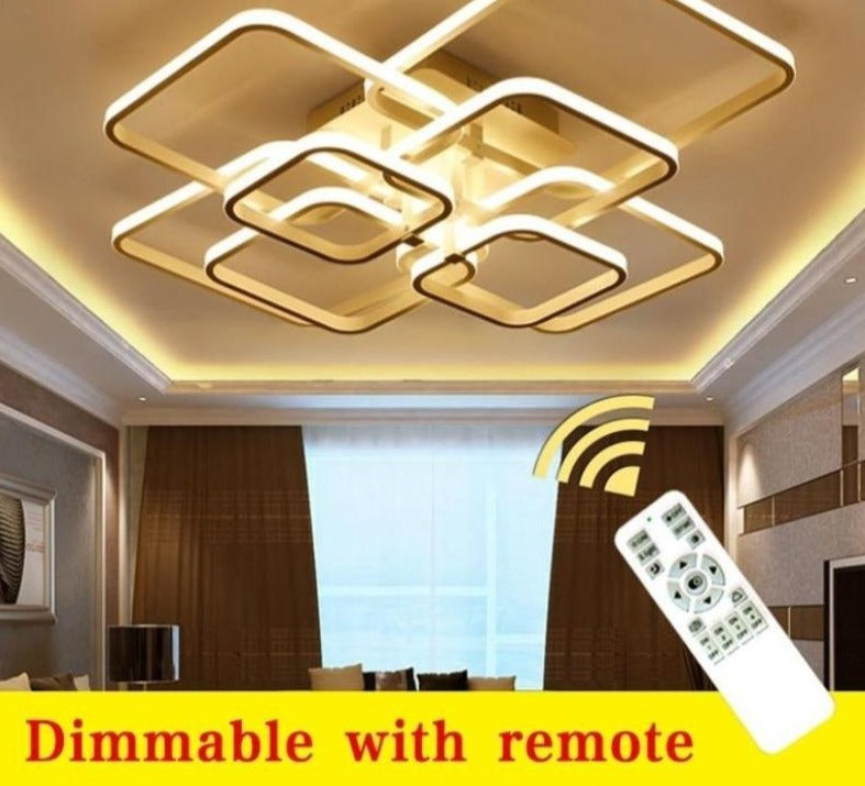Modern LED Chandelier Lighting App control/Remote control