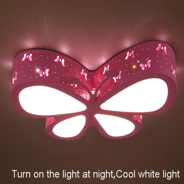Modern Butterfly LED Ceiling Lamp for Kids Room