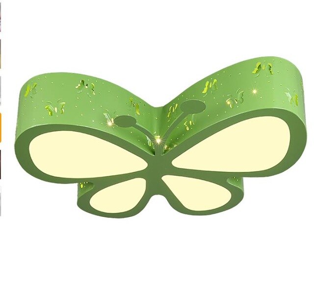 Modern Butterfly LED Ceiling Lamp for Kids Room