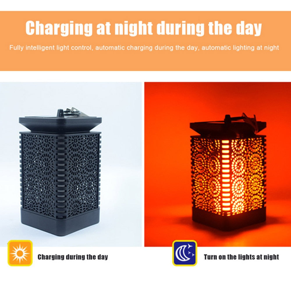 LED Solar Lights Dancing Flame