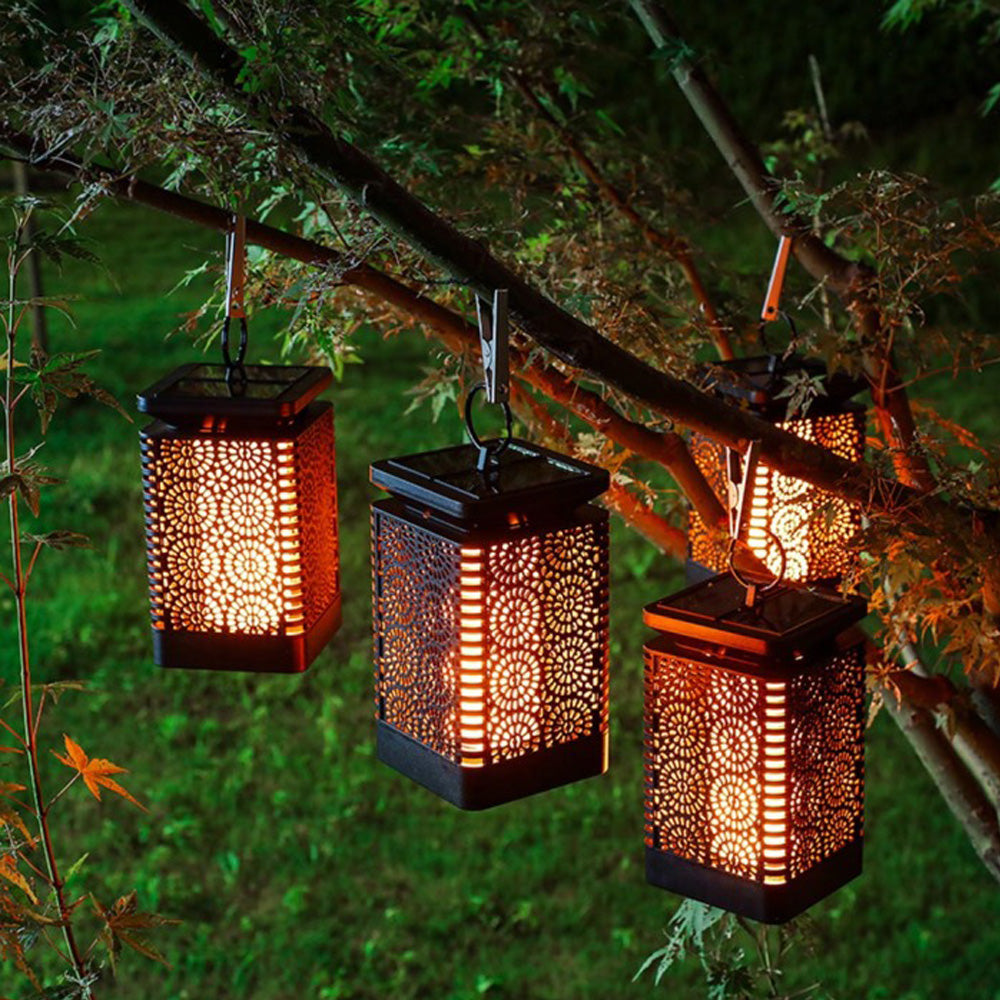 LED Solar Lights Dancing Flame