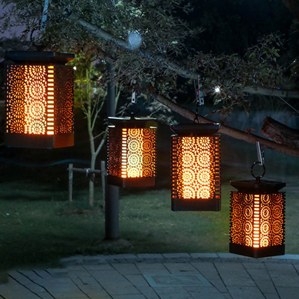 LED Solar Lights Dancing Flame