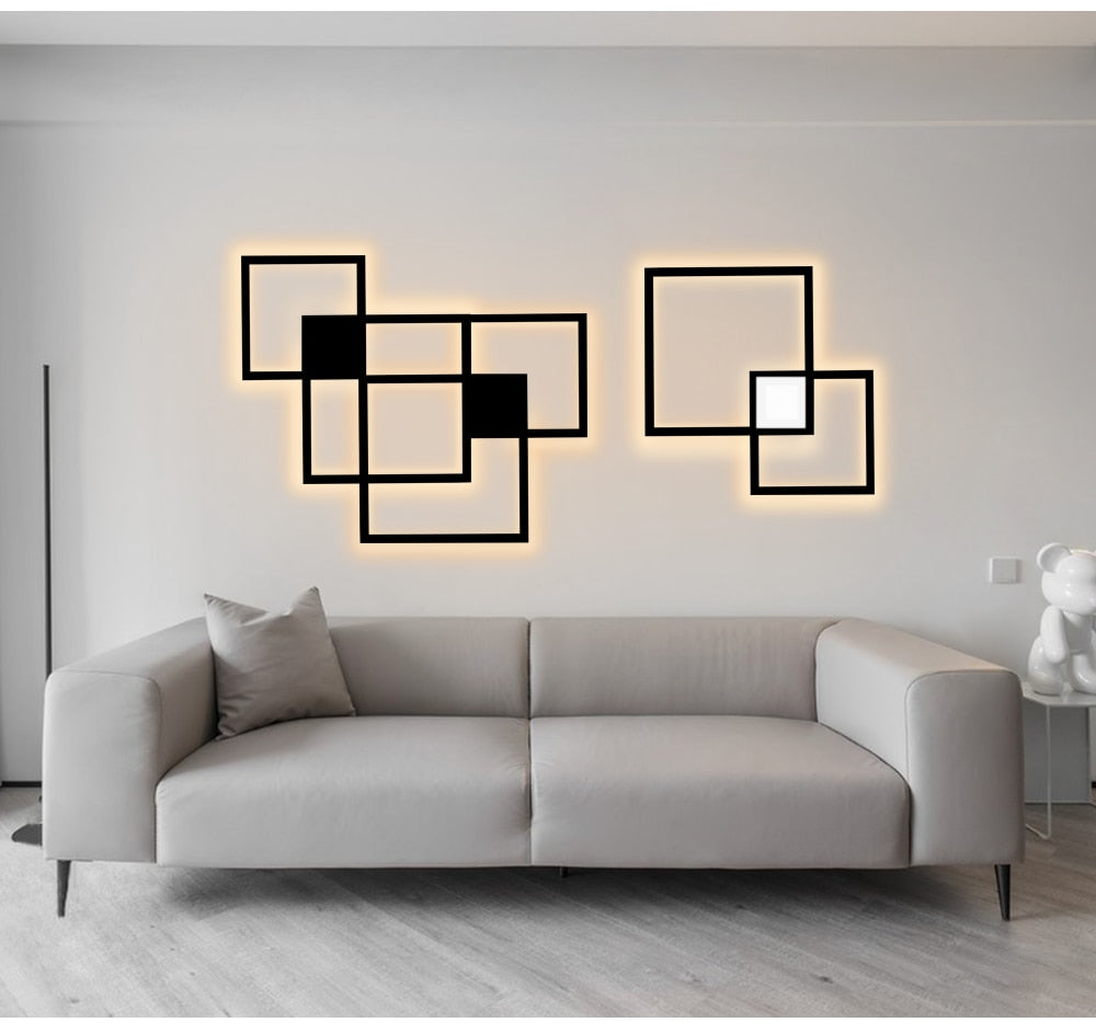 Rowley - Square Modern Wall Lamp
