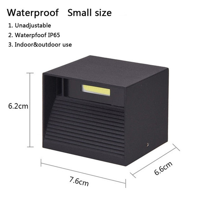 LED Waterproof Wall Lamps 12W