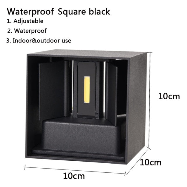 LED Waterproof Wall Lamps 12W