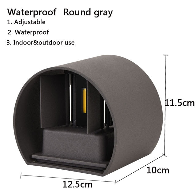 LED Waterproof Wall Lamps 12W