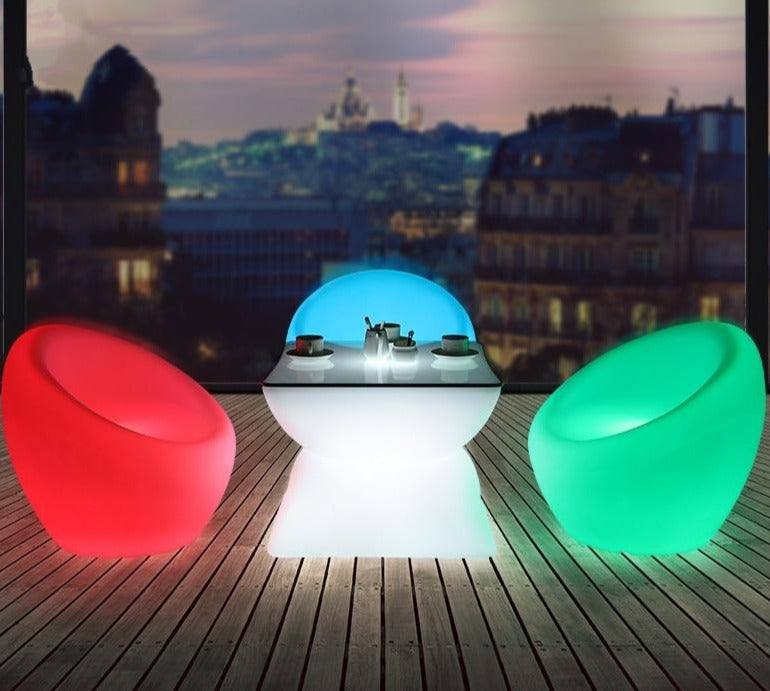 LED Garden Furniture Party Seat