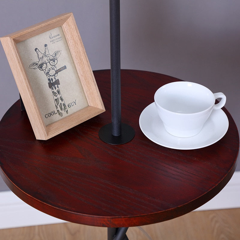 Lance - Modern Nordic End Table & Lamp
