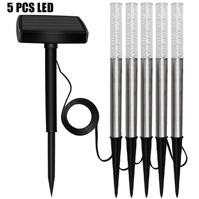 Solar Power Tube Lights Garden