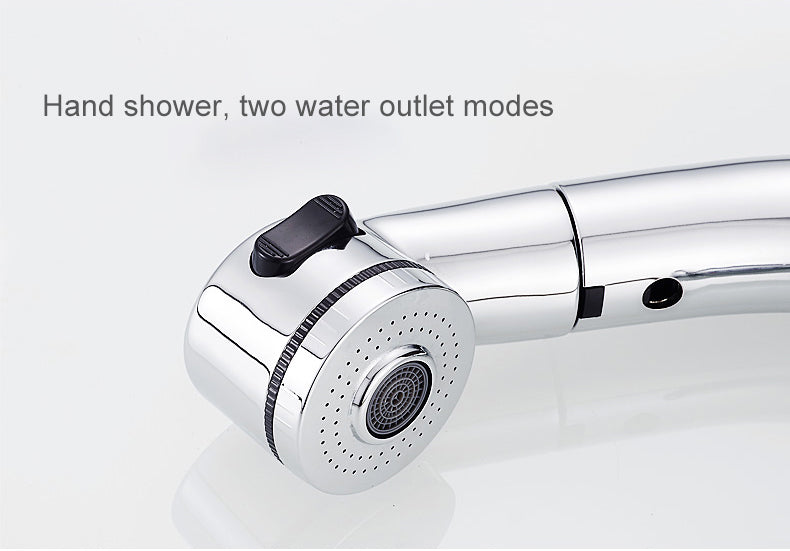 Pull Out Bathroom Sink Faucet