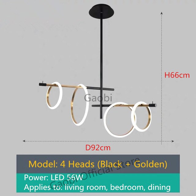 Postmodern LED Chandelier Lighting