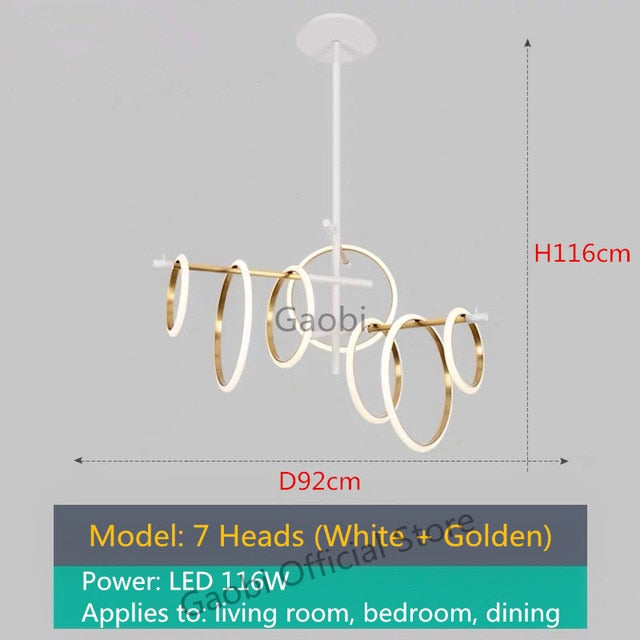 Postmodern LED Chandelier Lighting
