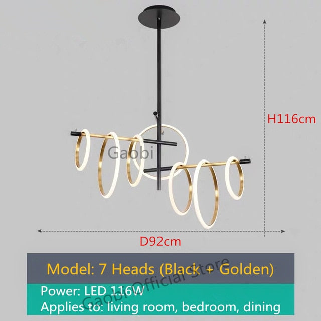 Postmodern LED Chandelier Lighting